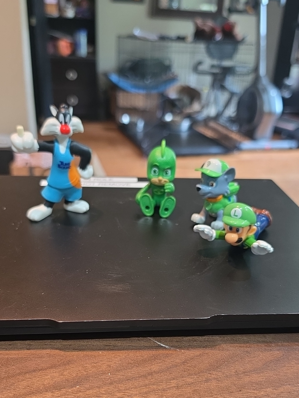 Green Cartoon Character Toy Set - Kids Toys